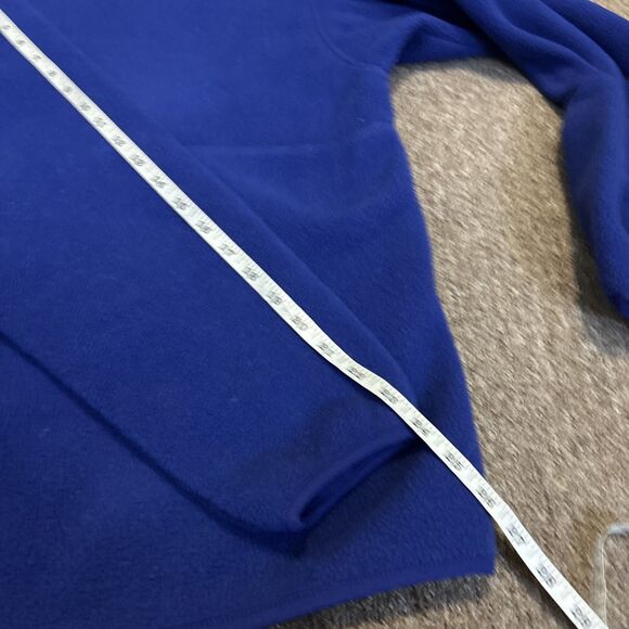 Vintage Patagonia Synchilla Mens L 25735 Blue Marsupial 1/2 Zip Fleece Pullover - Picture 2 of 11
